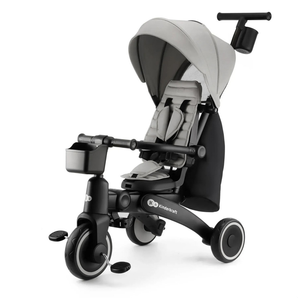 Дитячий триколісний велосипед Jazz 2 Kinderkraft KRJAZZ02GRY0000 Grey