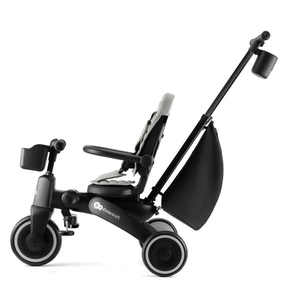 Дитячий триколісний велосипед Jazz 2 Kinderkraft KRJAZZ02GRY0000 Grey