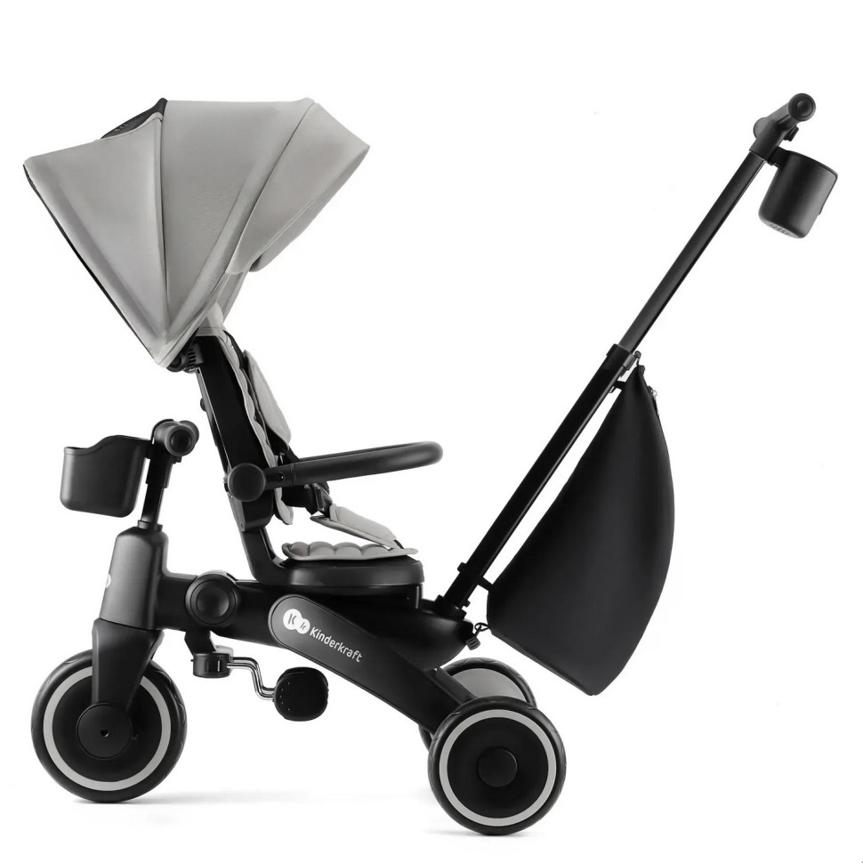 Дитячий триколісний велосипед Jazz 2 Kinderkraft KRJAZZ02GRY0000 Grey