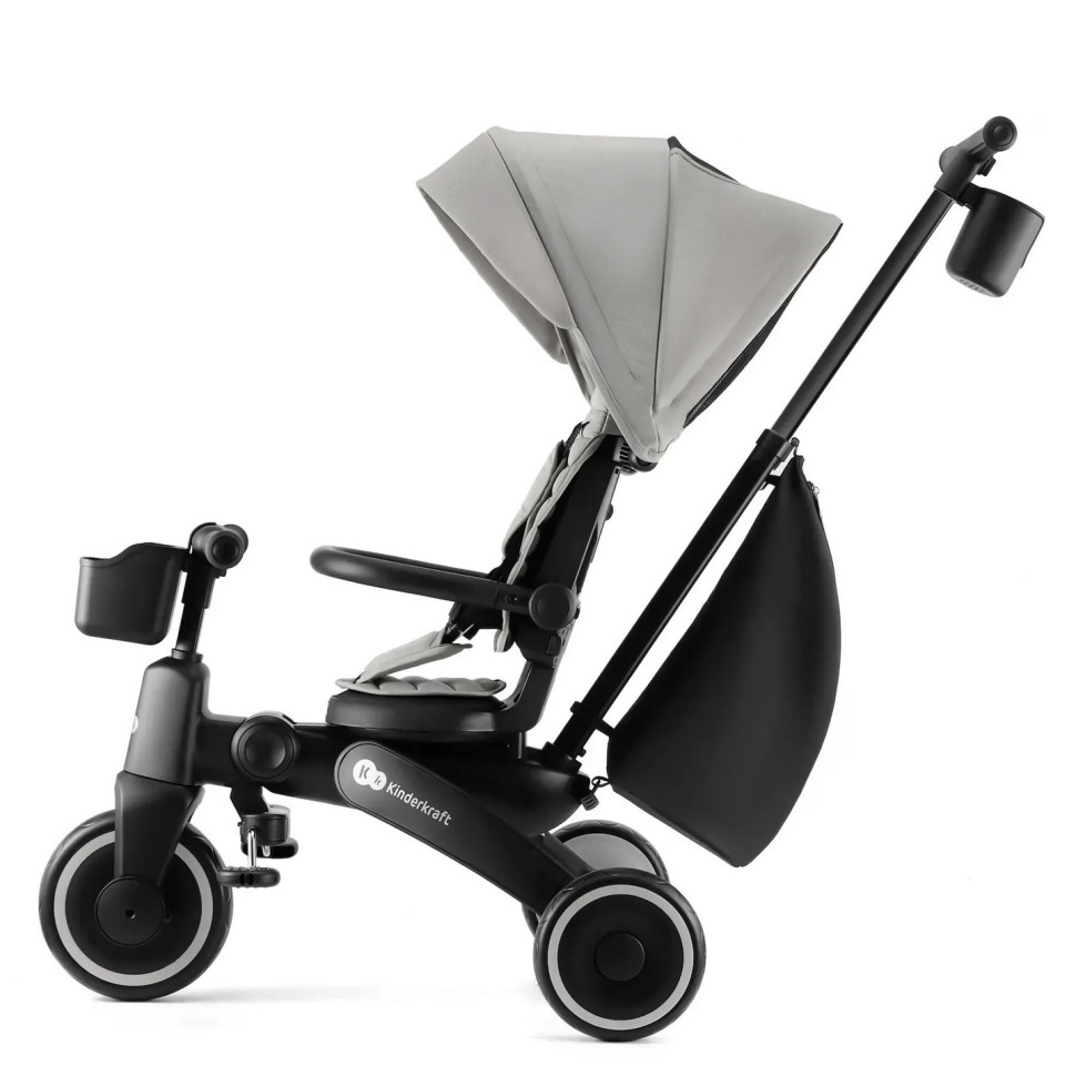 Дитячий триколісний велосипед Jazz 2 Kinderkraft KRJAZZ02GRY0000 Grey