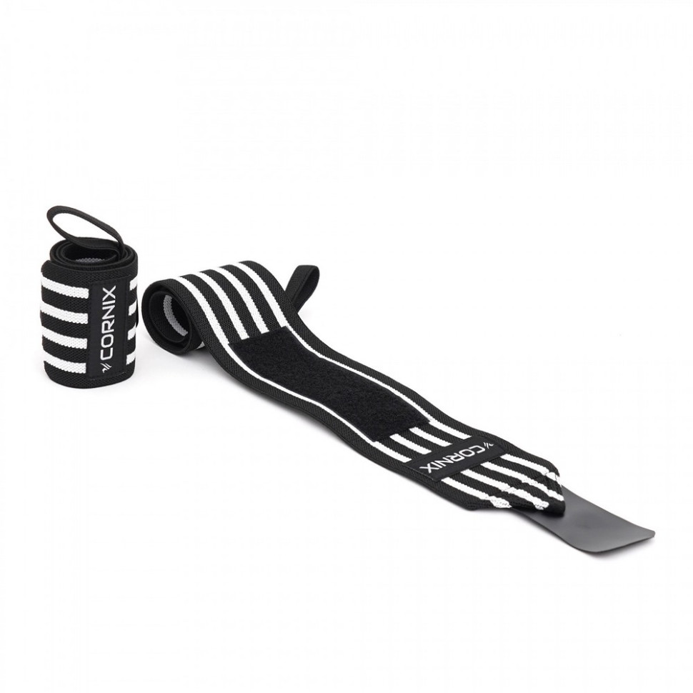 Бинти для зап'ясть Wrist Wraps Cornix XR-0194 Black/White