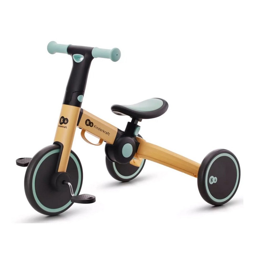 Трехколесный велосипед 3 в 1 4TRIKE Kinderkraft KR4TRI22BLU0000 Sunflower Blue