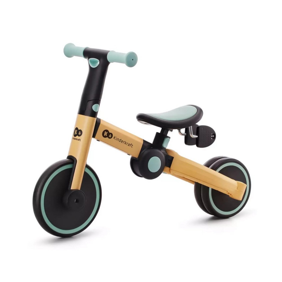 Трехколесный велосипед 3 в 1 4TRIKE Kinderkraft KR4TRI22BLU0000 Sunflower Blue