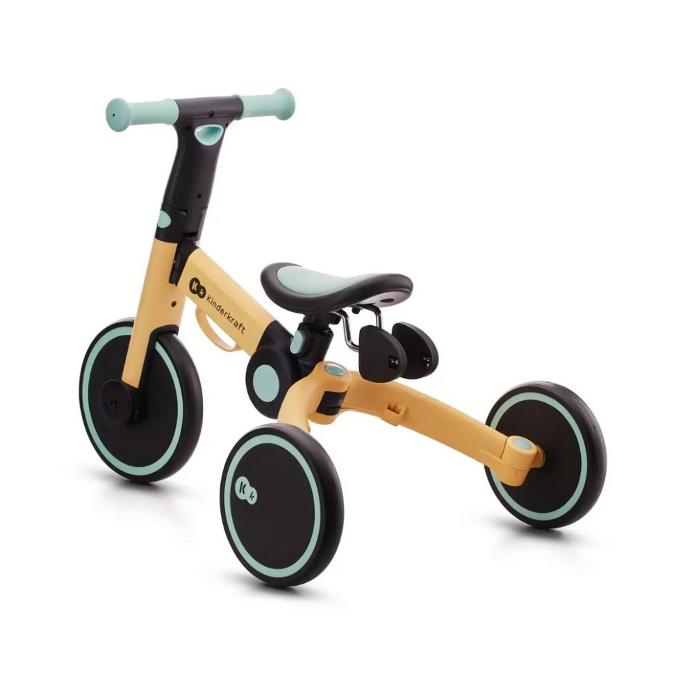 Трехколесный велосипед 3 в 1 4TRIKE Kinderkraft KR4TRI22BLU0000 Sunflower Blue
