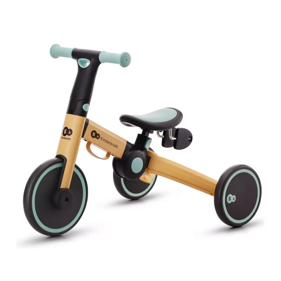 Трехколесный велосипед 3 в 1 4TRIKE Kinderkraft KR4TRI22BLU0000 Sunflower Blue