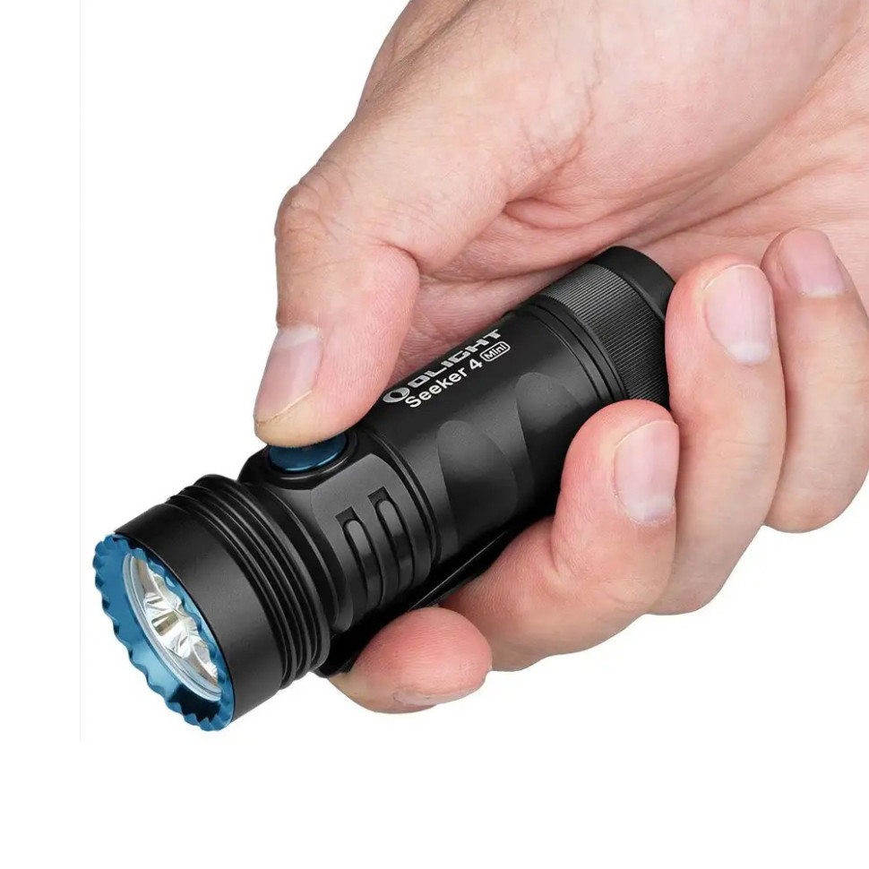 Фонарь Seeker 4 Mini Olight Seeker 4 Mini NW, черный 1200 люмен