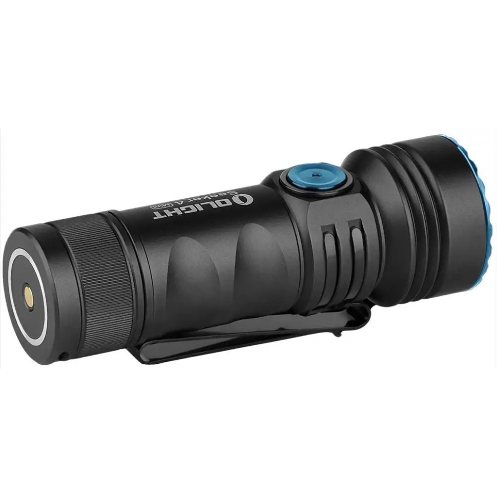 Фонарь Seeker 4 Mini Olight Seeker 4 Mini NW, черный 1200 люмен