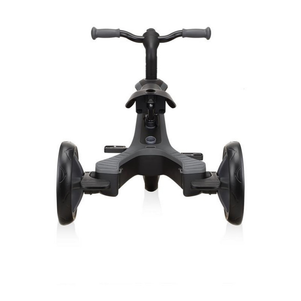Велосипед детский трехколесный 4в1 EXPLORER TRIKE DELUXE PLAY GLOBBER 633-120 черно-серый