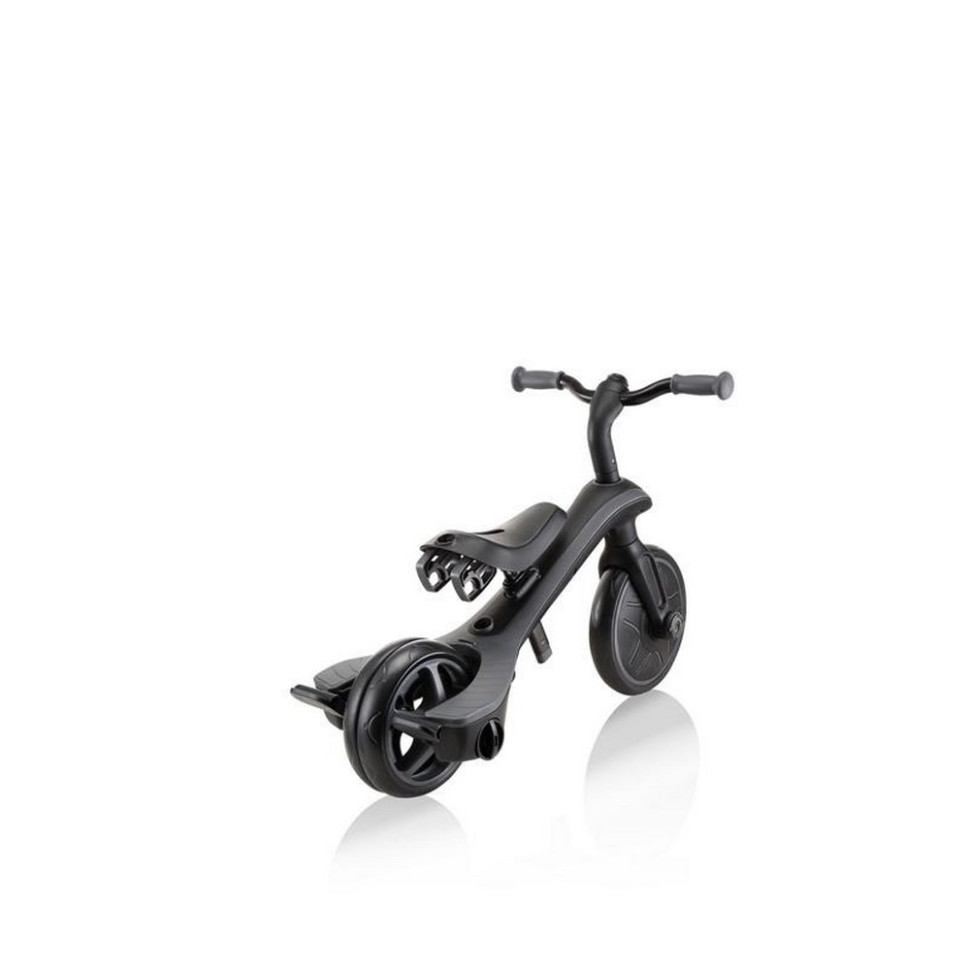 Велосипед детский трехколесный 4в1 EXPLORER TRIKE DELUXE PLAY GLOBBER 633-120 черно-серый