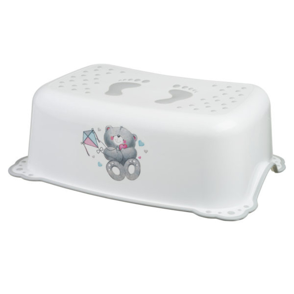 Дитяча підставка-сходинка Bears 2K Maltex 4095_60 white-grey