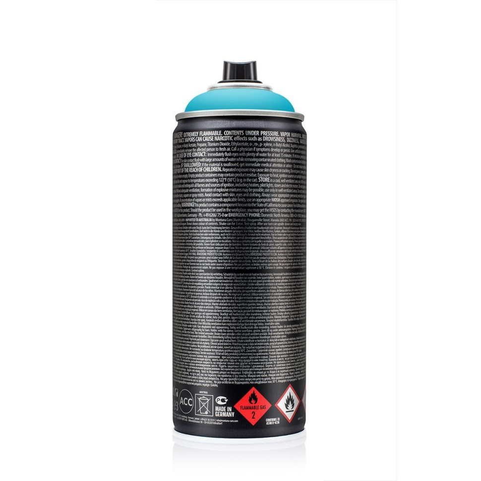 Аэрозольная краска Montana Black TR5000 264375 Насыщенный голубой (True Cyan) 400мл