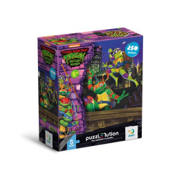 Дитячий пазл Medium-S "TMNT. Донателло та Мікеланджело" DoDo Toys 200529, 250 елементів                                