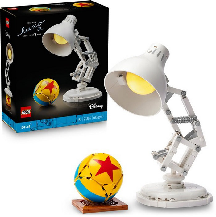 Конструктор Ideas Disney Pixar Luxo Jr. LEGO 21357, 613 деталей