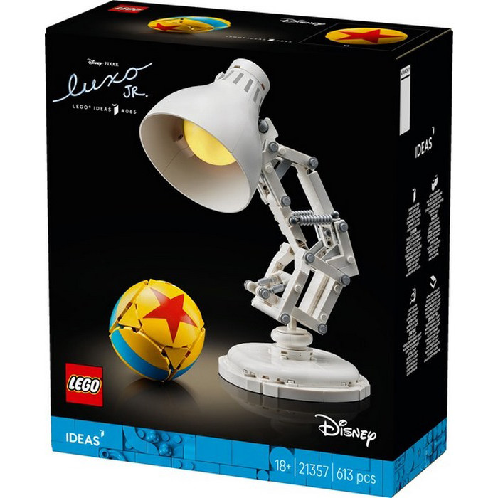 Конструктор Ideas Disney Pixar Luxo Jr. LEGO 21357, 613 деталей