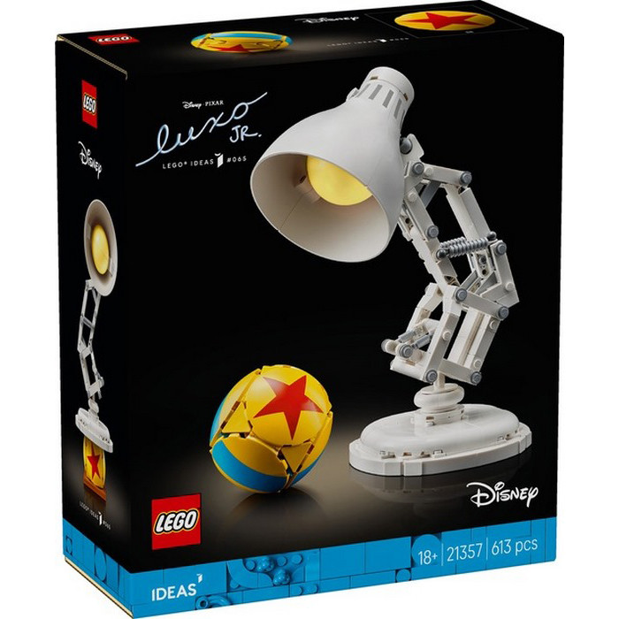 Конструктор Ideas Disney Pixar Luxo Jr. LEGO 21357, 613 деталей