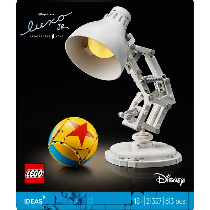 Конструктор Ideas Disney Pixar Luxo Jr. LEGO 21357, 613 деталей