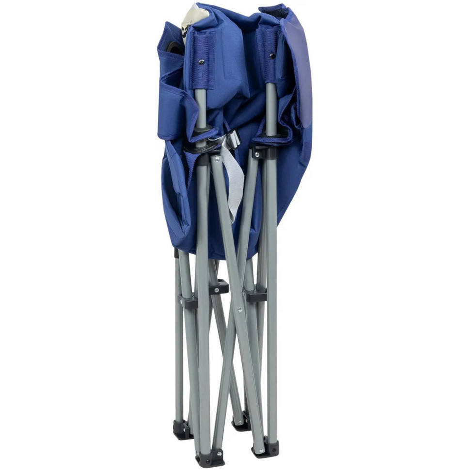 Крісло туристичне Cedar KingCamp KC3888_NAVY/BEIGE, до 160 кг