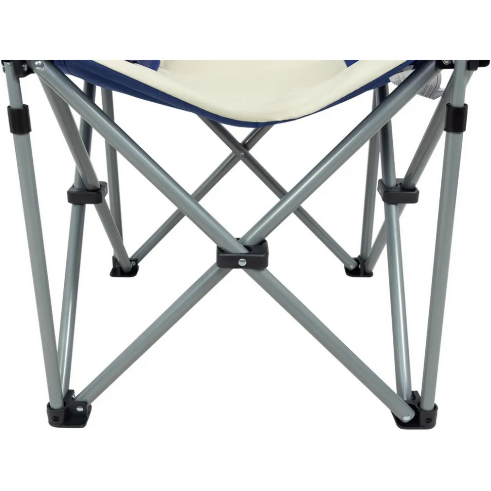 Крісло туристичне Cedar KingCamp KC3888_NAVY/BEIGE, до 160 кг
