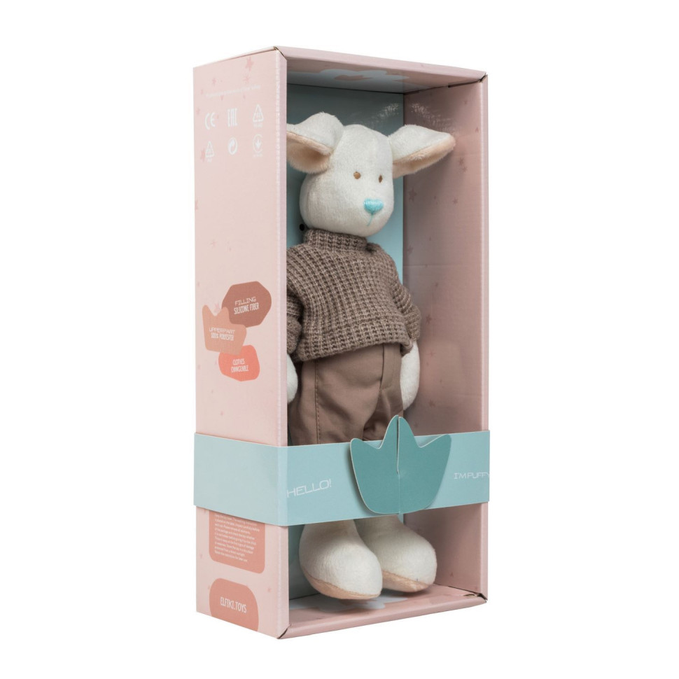 М'яка іграшка Ельфік Пуффі knit ELFIKI ІГ-0117 