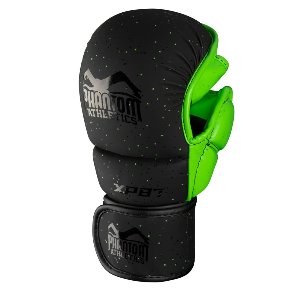 Перчатки для ММА Galaxy Phantom PHMMAG2930-SM Black, S/M (капа в подарок)