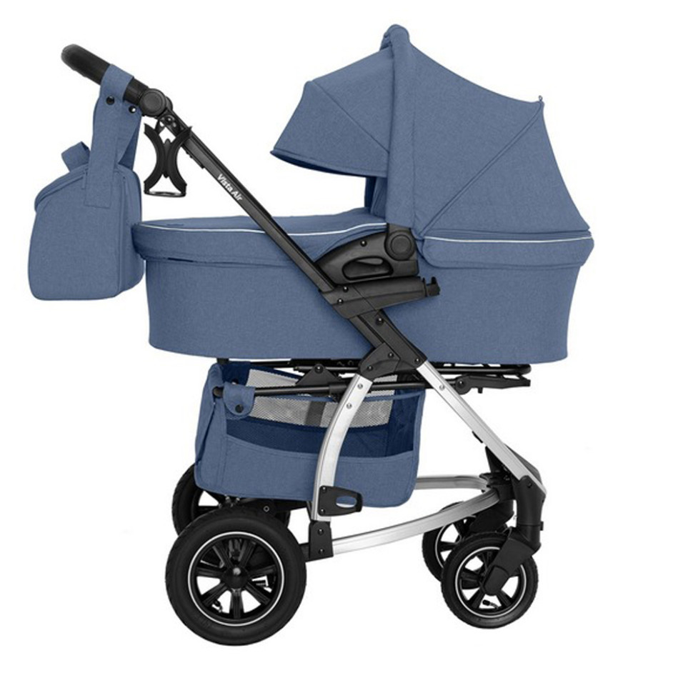 Коляска универсальная 2 в 1 Vista CARRELLO CRL-6506 Denim Blue