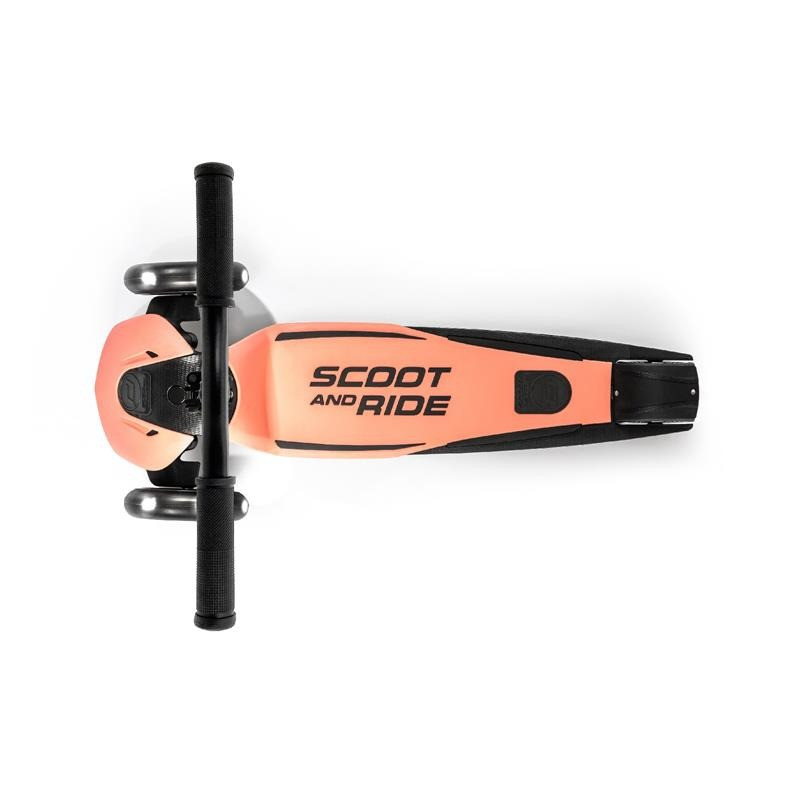 Дитячий трехколісний самокат Highwaykick-5 Scoot and Ride SR-190117-PEACH, персик
