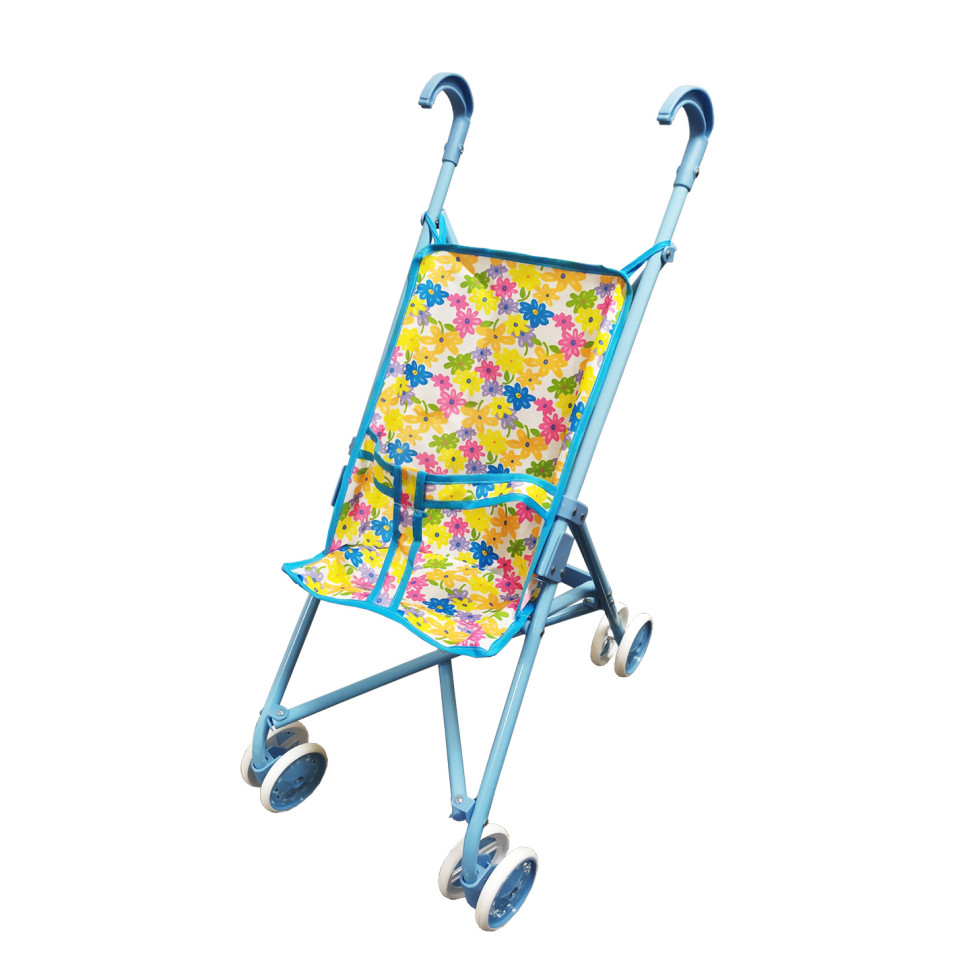 Коляска для кукол Bambi 9302 W тросточка