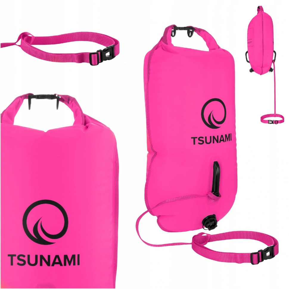 Буй для плавания TSUNAMI TS007 надувной 2 в 1