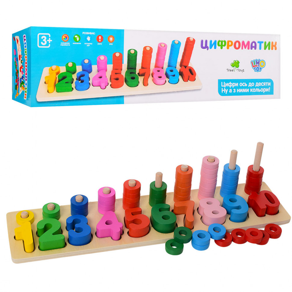 Деревянная игрушка Геометрика MD1268