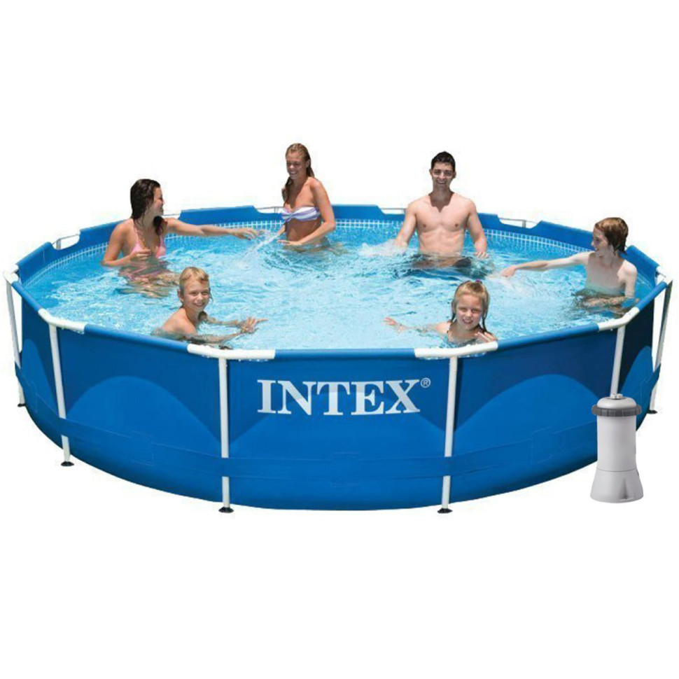 Каркасний басейн Intex 28212, 366х76 см, 6503 л