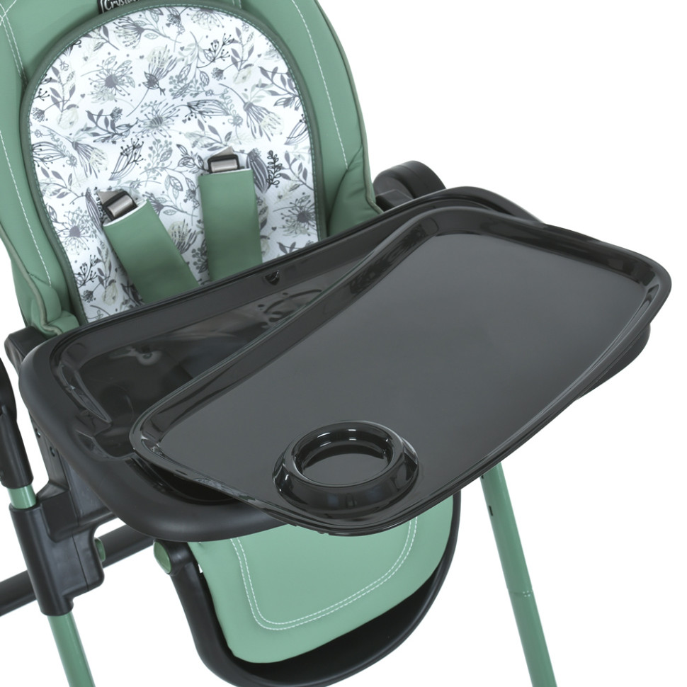 Стілець для годування EL CAMINO ME 1037-B CRYSTAL Green до 15 кг