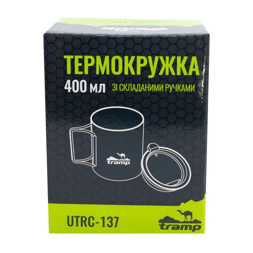 Термокружка Tramp UTRC-137-оливковий 400 мл 