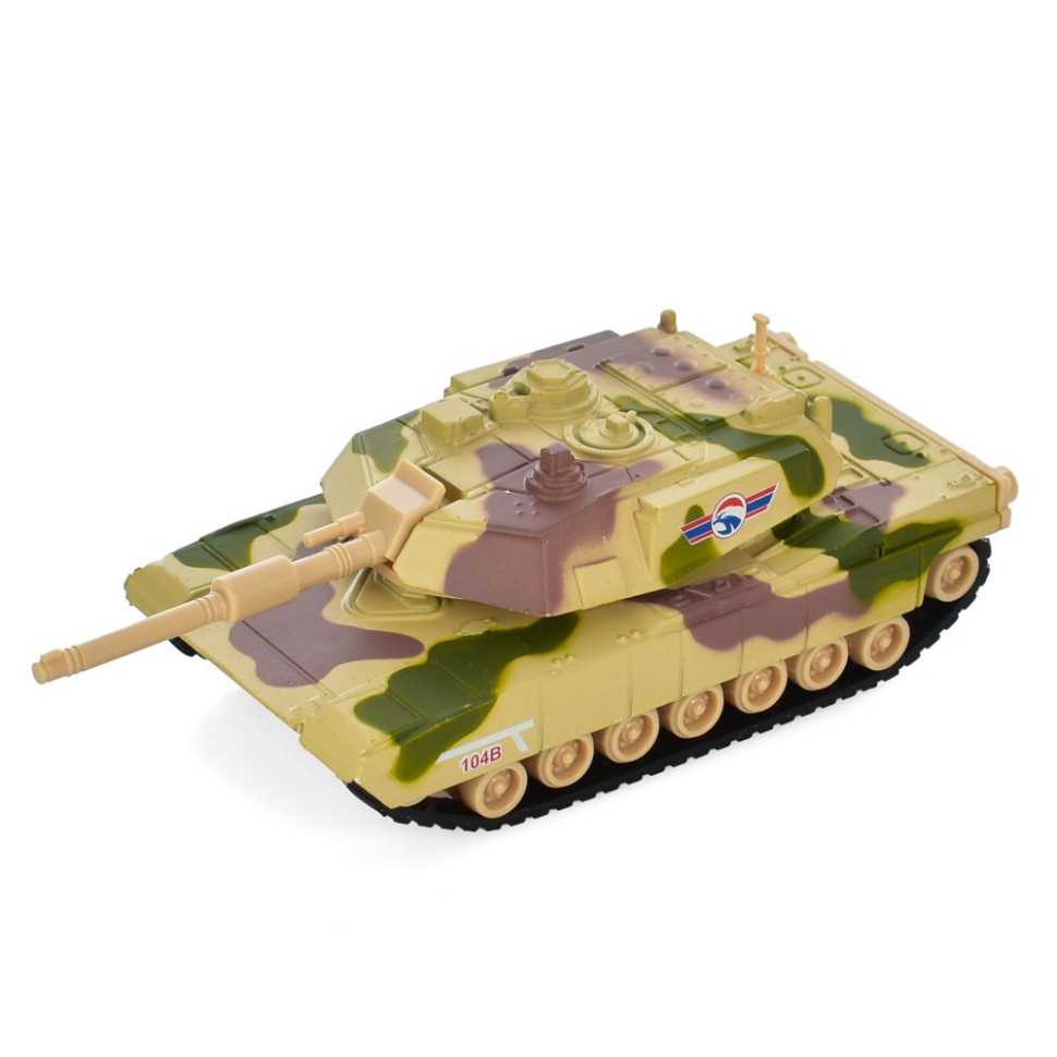 Детский инерционный Танк  Bambi XG879-104 металлический