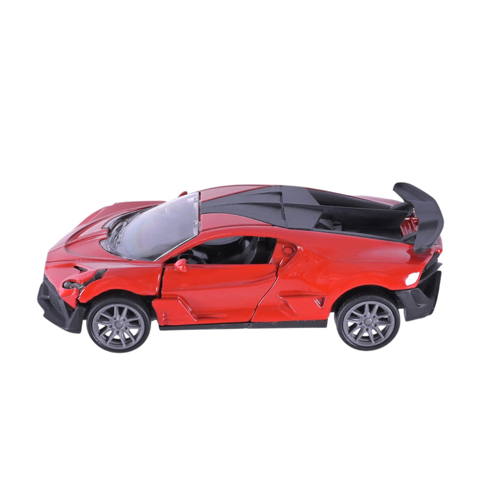Машинка инерционная Спорткар АВТОПРОМ AP4394(Red) масштаб 1:43  