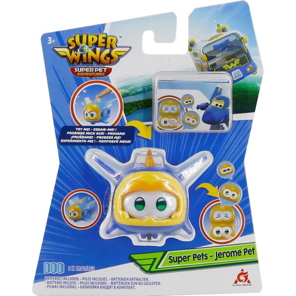 Ігрова фігурка Super Pet Джером (Jerome pet) Super Wings EU770413 світло