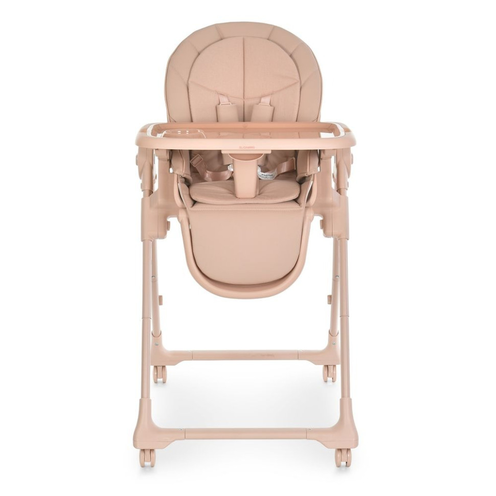 Дитячий стільчик для годування CRYSTAL El Camino ME 1037 Nude Pink