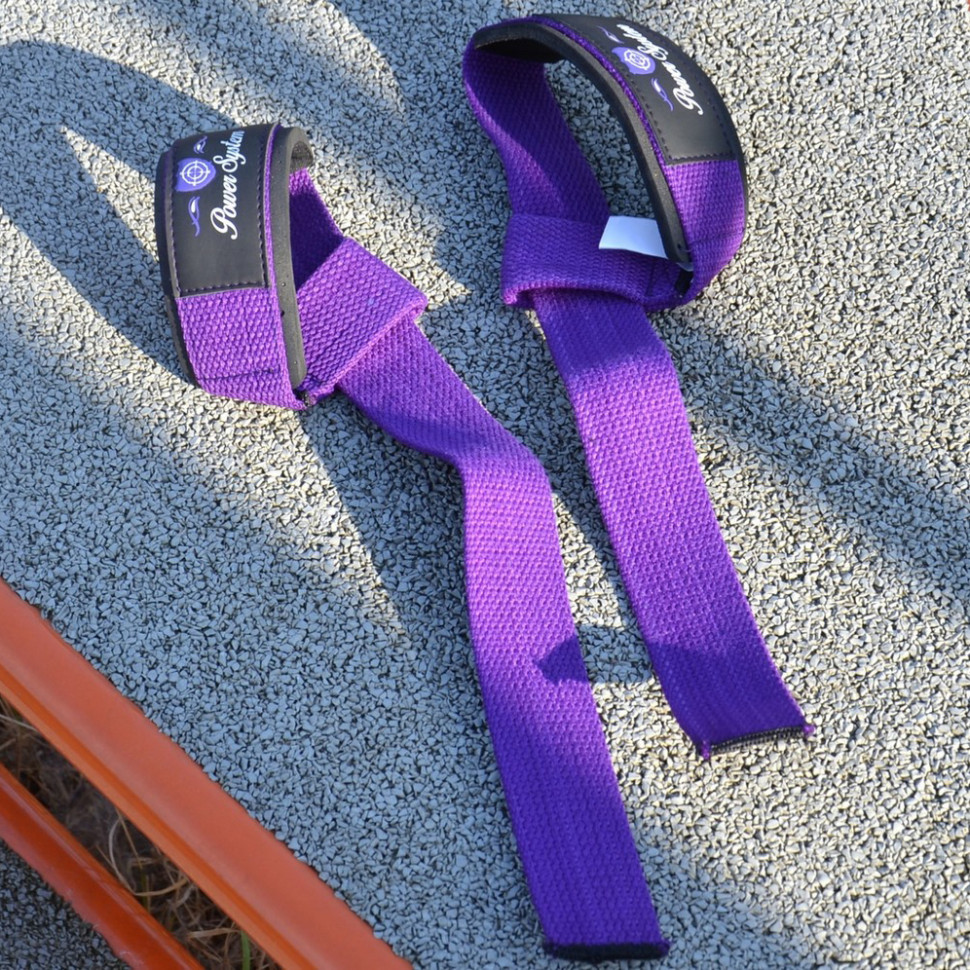 Лямки для тяги G-Power Straps Power System PS-3420_Purple
