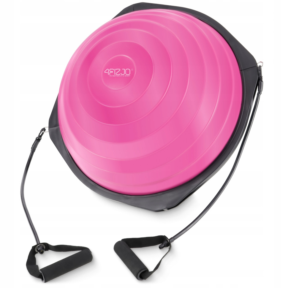 Балансировочная платформа Bosu Ball 4FIZJO P-5905973402453, 60 см, розовый 