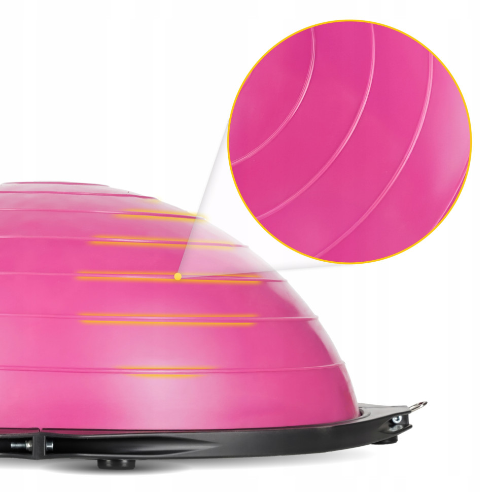 Балансировочная платформа Bosu Ball 4FIZJO P-5905973402453, 60 см, розовый 
