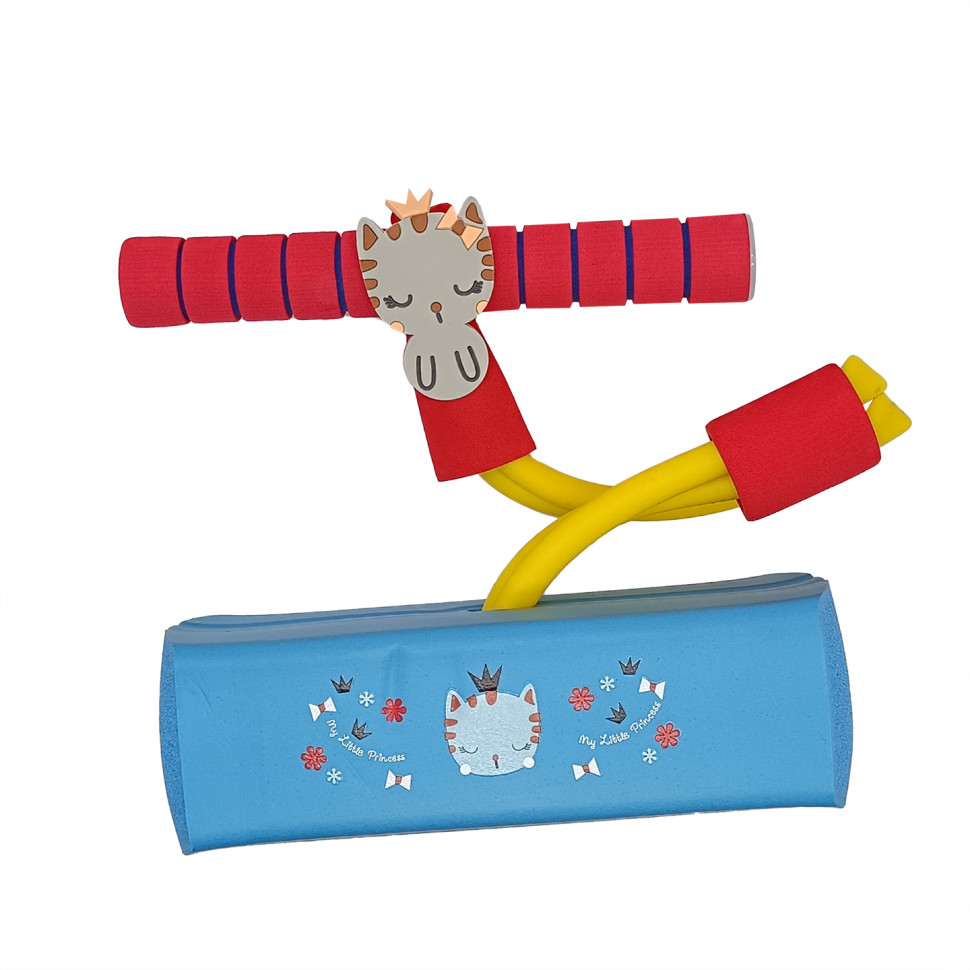 Дитячий джампінг Bambi 67942(Blue) підсвічування, пискавка