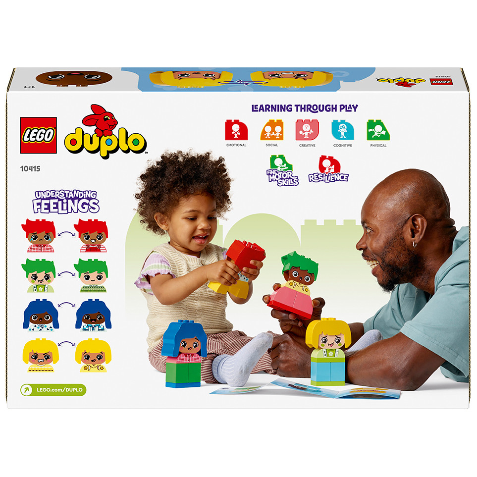 Конструктор LEGO DUPLO My First Сильні почуття та емоції 10415, 23 деталі 