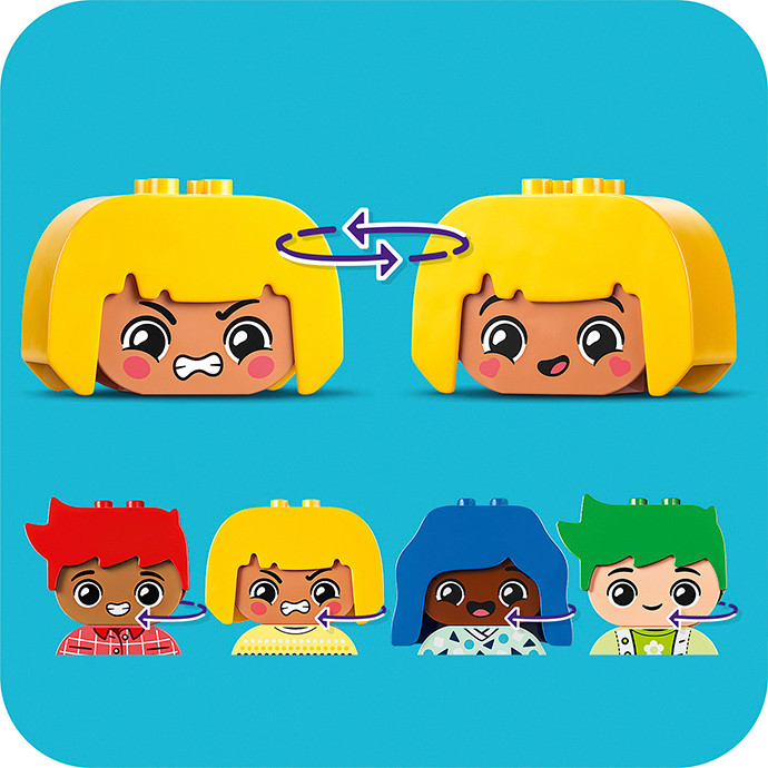 Конструктор LEGO DUPLO My First Сильні почуття та емоції 10415, 23 деталі 