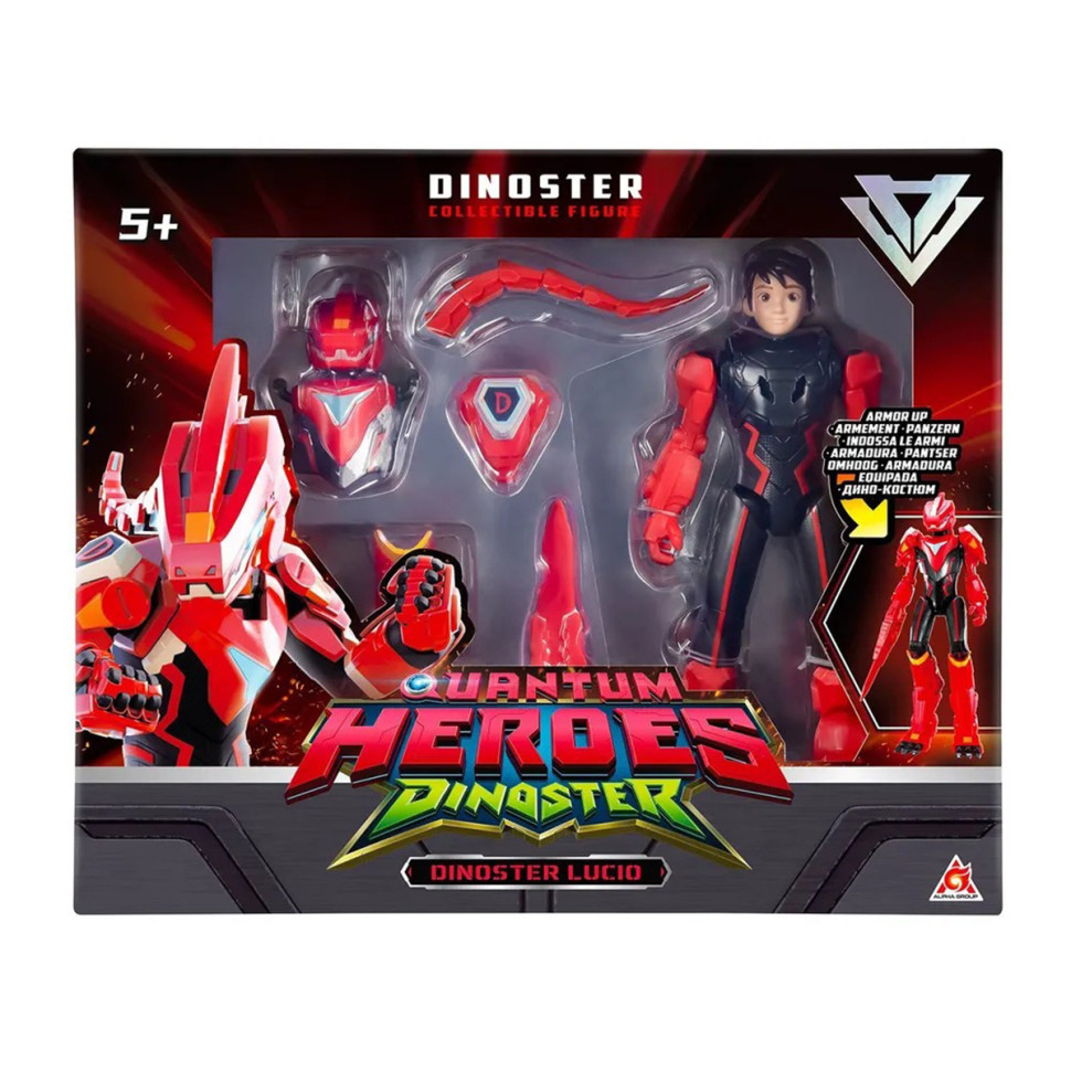 Ігрова фігурка Лучіо Dinoster EU580831, 20 см, з аксесуарами