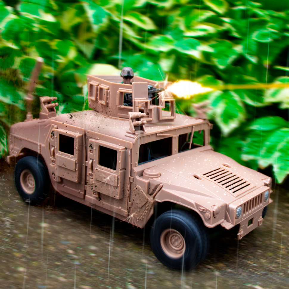 Игровой набор БРОНЕАВТОМОБИЛЬ HUMVEE M1114 ELITE FORCE 101863 машина, фигурка, аксессуары