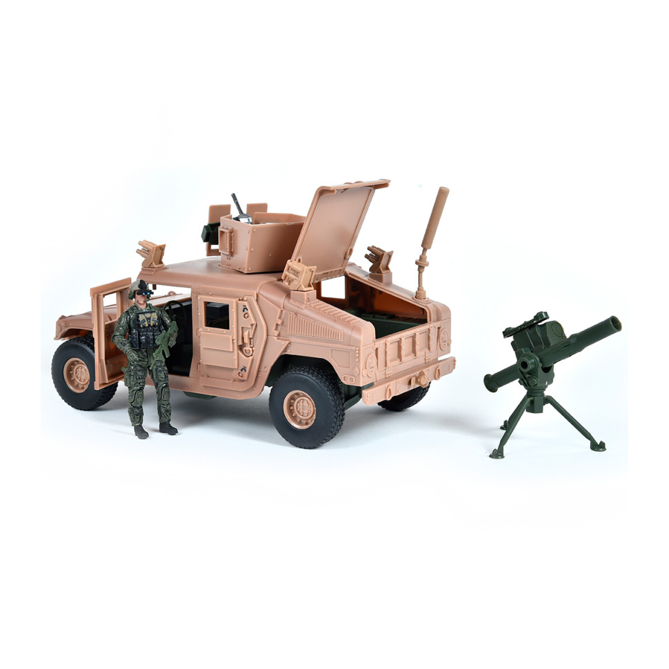 Игровой набор БРОНЕАВТОМОБИЛЬ HUMVEE M1114 ELITE FORCE 101863 машина, фигурка, аксессуары