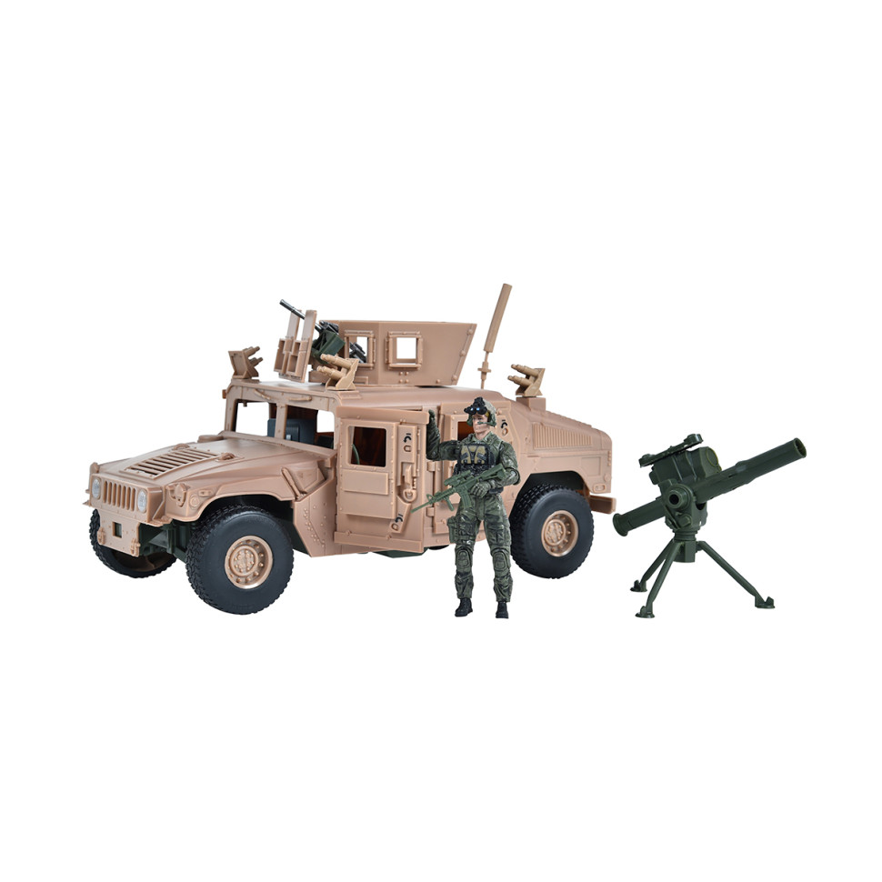 Игровой набор БРОНЕАВТОМОБИЛЬ HUMVEE M1114 ELITE FORCE 101863 машина, фигурка, аксессуары