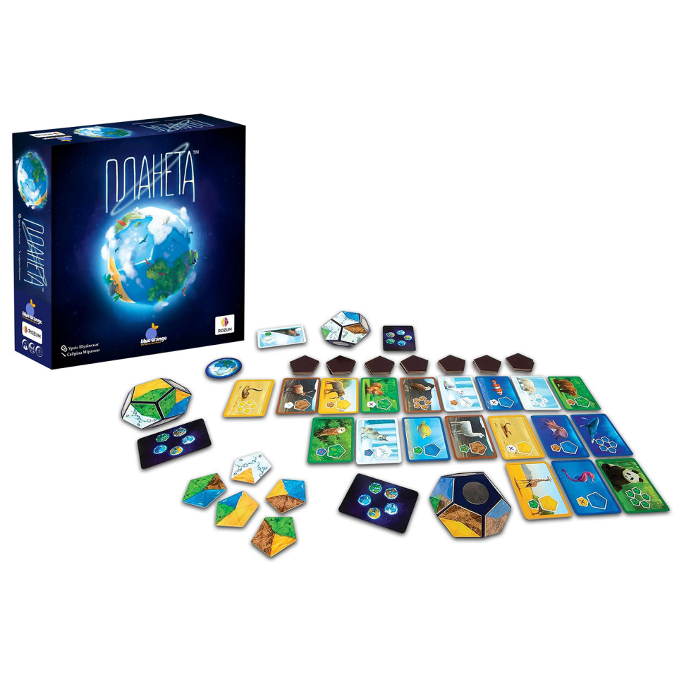 Настільна стратегічна гра Планета Rozum R017UA 4 основи планет