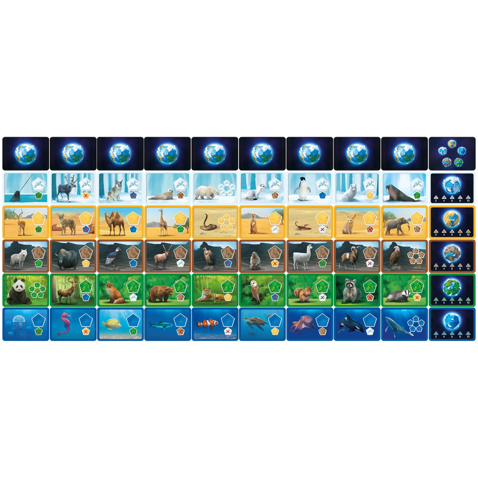 Настільна стратегічна гра Планета Rozum R017UA 4 основи планет