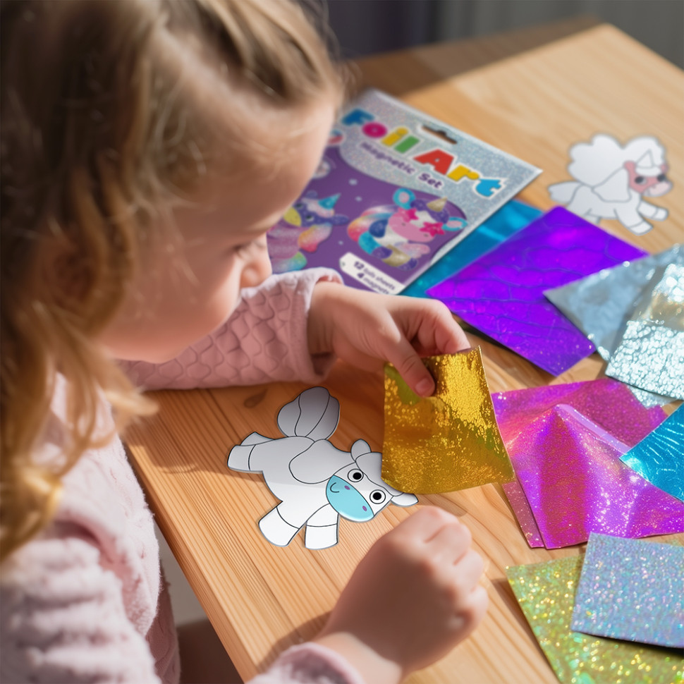 Магнитный набор для творчества с фольгой 