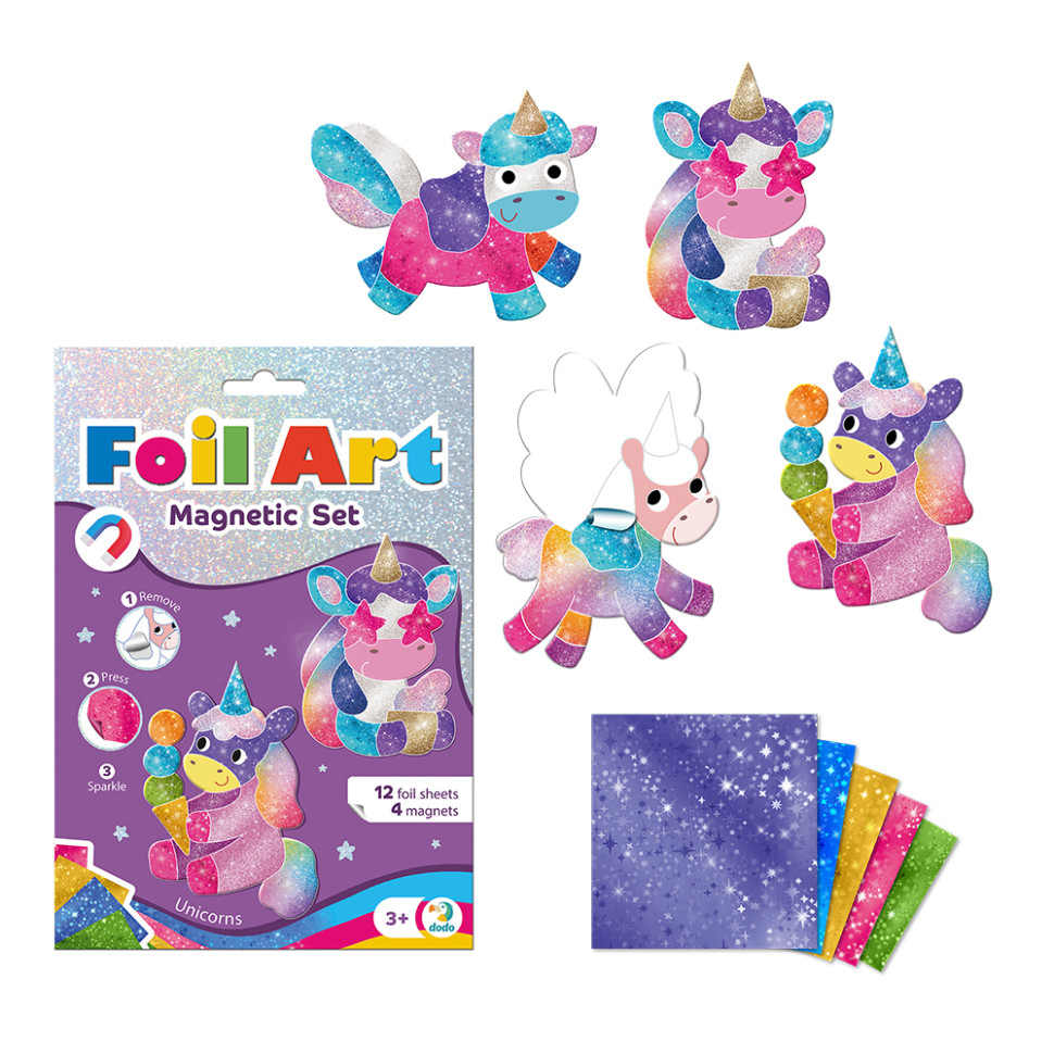 Магнитный набор для творчества с фольгой 